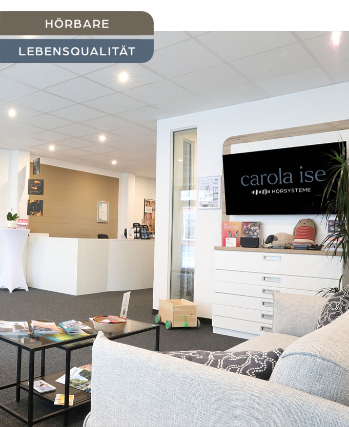Wartebereich bei uns im Hörgeräte Fachgeschäft